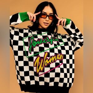 Dressed in LALA powerful woman sweater S/M